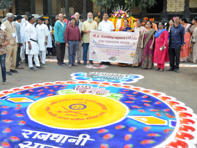 ९९ वे अखिल भारतीय मराठी साहित्य संमेलन सातारा प्रेरणा ज्योत