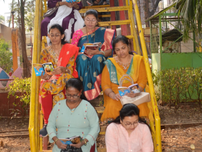 वाचन कट्टा उपक्रमाचा शुभारंभ